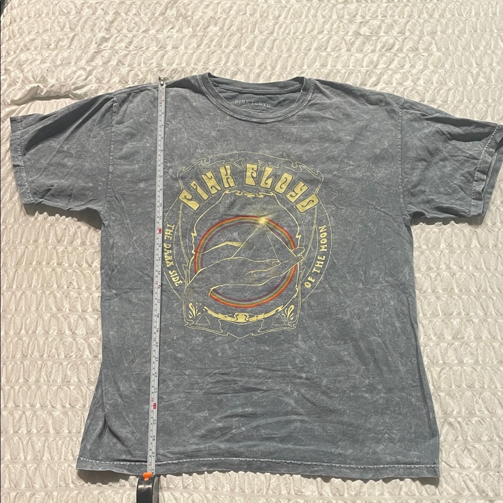 🌟 Vintage Pink Floyd Gray Short Sleeve Tee
